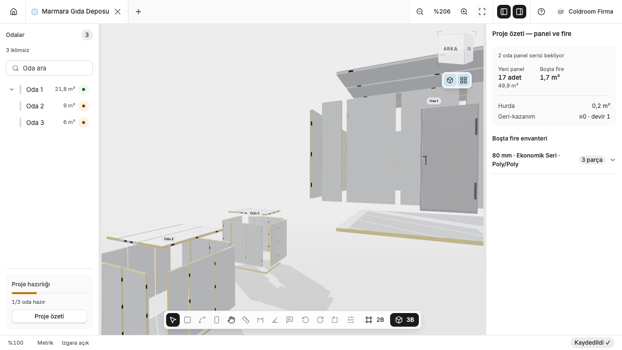 Coldsolve exploded panel view